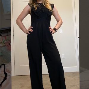 Elegant black jumpsuit